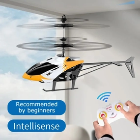 Gesture-Sensing Mini RC Airplane with Flashing Lights