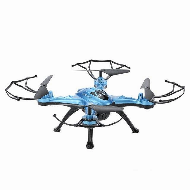 GoolRC T5G Drone 5.8G Real Time FPV RC Quadcopter 2.0MP HD Camera Battery LCD Display 360 Eversion Function RC Camera Drones
