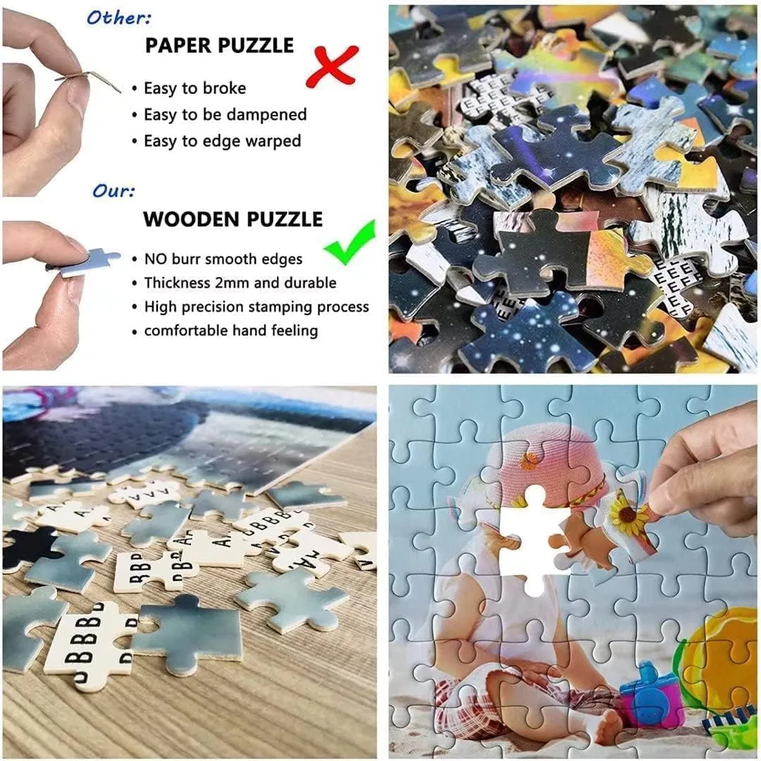 Grassland Running Horses Theme Wooden Puzzle for Perfect Patchworksuitable Home DecorationBirthday GiftsSuitable Both Men and Women Wooden Puzzle 1000 Pieces