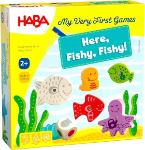 HABA My Very First Games - Here Fishy Fishy! Magnetic Fishing Game Ages 2  Made in Germany Toddler Games, Learning Toys, Preschool Toys