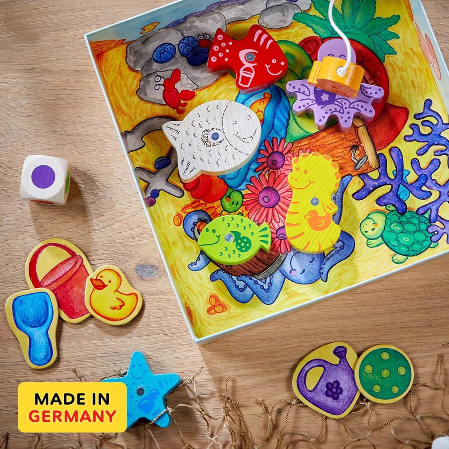 HABA My Very First Games - Here Fishy Fishy! Magnetic Fishing Game Ages 2  Made in Germany Toddler Games, Learning Toys, Preschool Toys