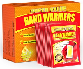 Hand Warmers Disposable 30/55/90/175/125/240Pcs, Long-Lasting Up to 12 Hours for Warm Body, Safe Portable Hand Warmers for Hand & Foot, Heater for Camping, Fishing, Gifts for Women Men Mom Dad