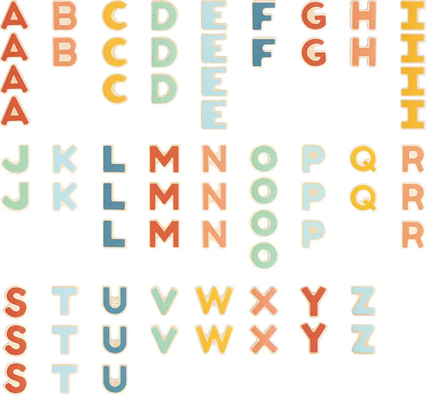 Hape | Magnetic Letters 70pc