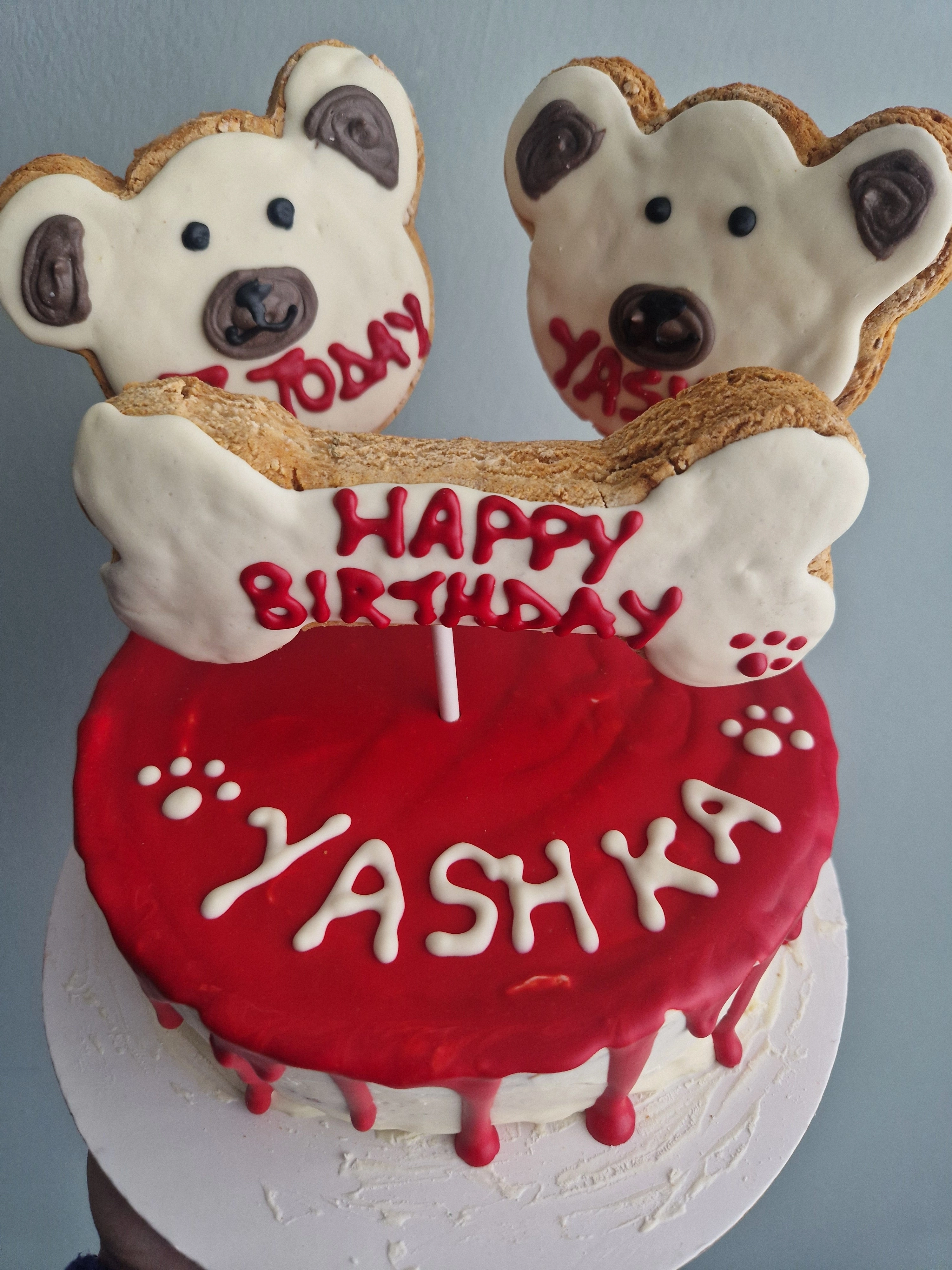 Happy Tails Barkery Custom Design Doggie Birthday Cakes