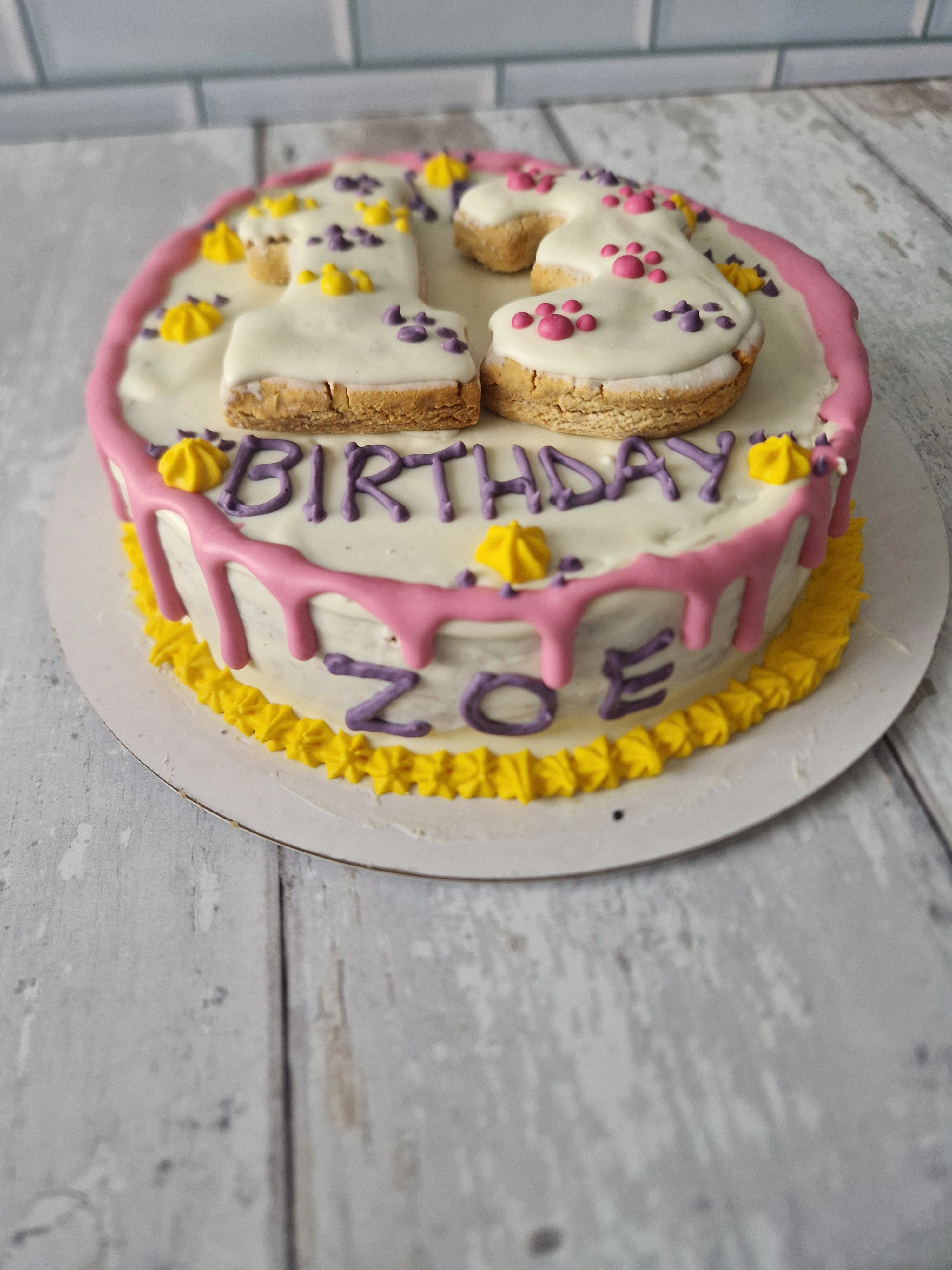 Happy Tails Barkery Custom Design Doggie Birthday Cakes