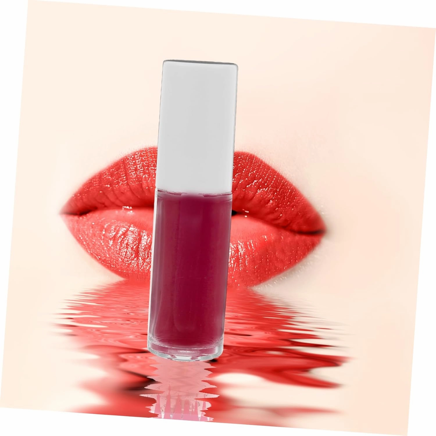 Hemoton 15 Pcs 10ml Large Lip Brush Lip Balm Lip Tint Clear Lip Gloss Lipgloss Lip Gloss Tubes Refillable Lip Gloss Container Lip Gloss Containers Empty Pet Vial Lips Travel White