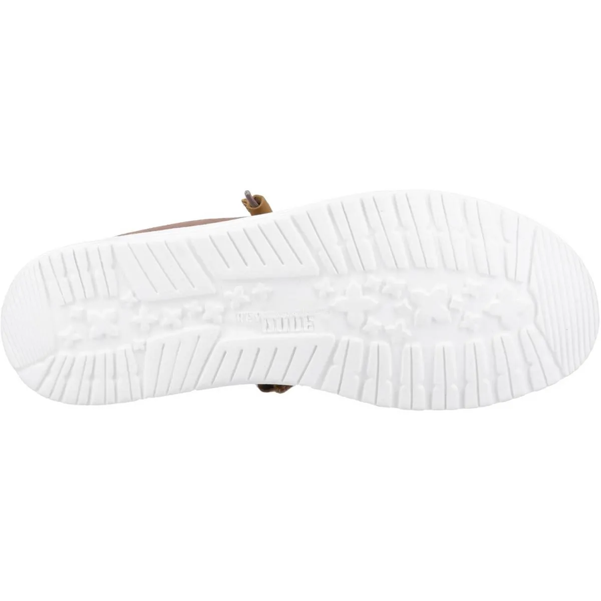 HEYDUDE Wally Craft Suede Shoe Brown
