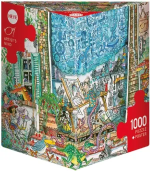 Heye Artitst's Mind 1000 Piece Jigsaw Puzzle