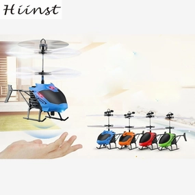 HIINST Flying Mini RC Infrared Induction Aircraft Flashing