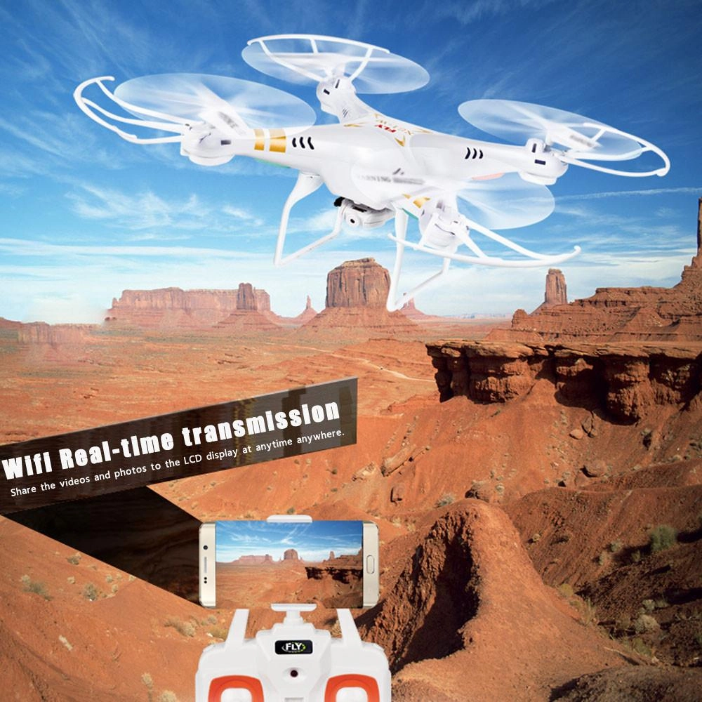 Hot Sale X51W 2.4G Altitude Hold HD Camera Quadcopter RC Drone 2MP WiFi FPV Drone Hover RC Quadcopter RTF RC Helicopter Toys