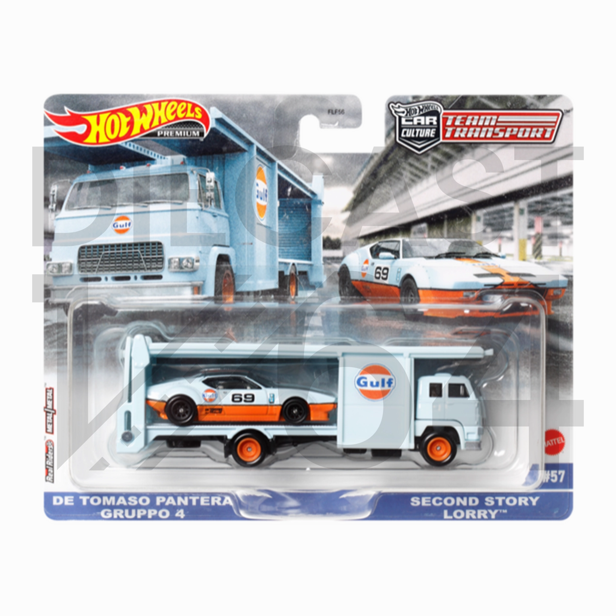 Hot Wheels Team Transport 2023 Release V - De Tomaso Pantera Gruppo 4