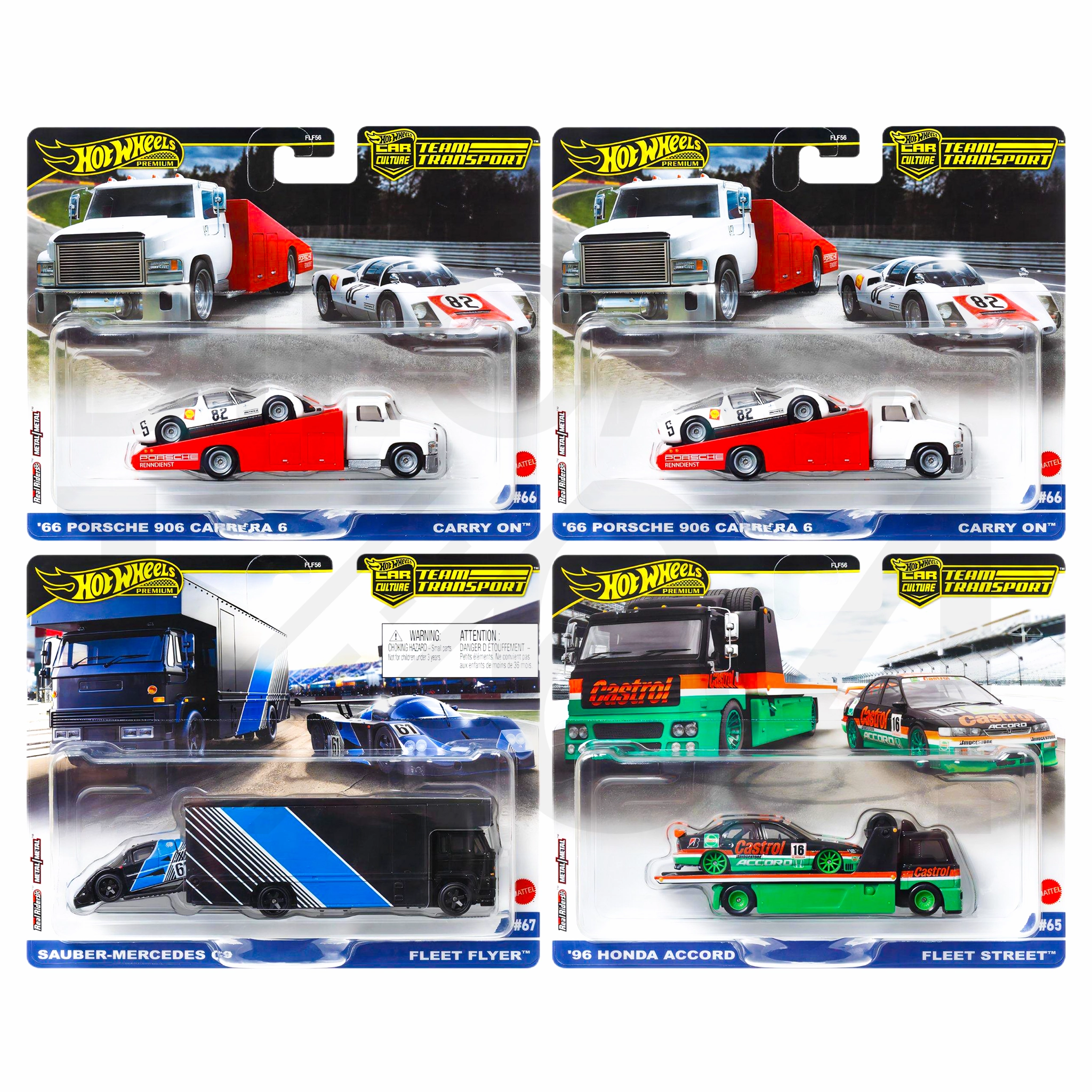 Hot Wheels Team Transport 2024 Release B - Case of 4