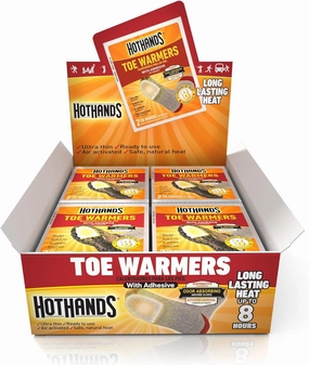HotHands Toe Warmers - Long Lasting, Odorless, Air Activated - Up to 8 Hours of Heat - 40 Pair