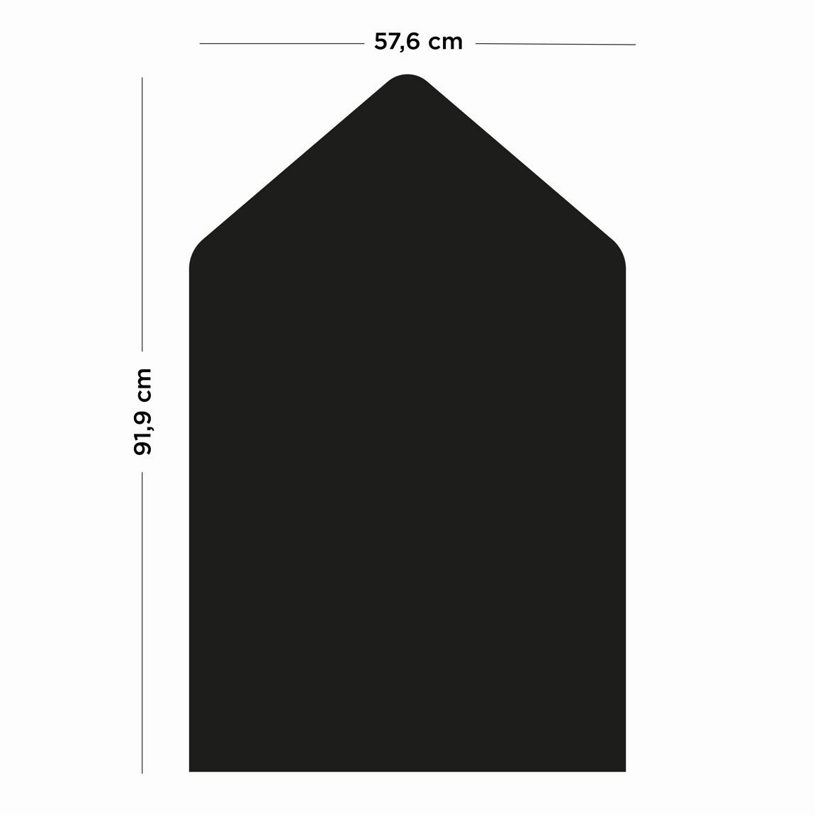 House Magnetic Board – Black