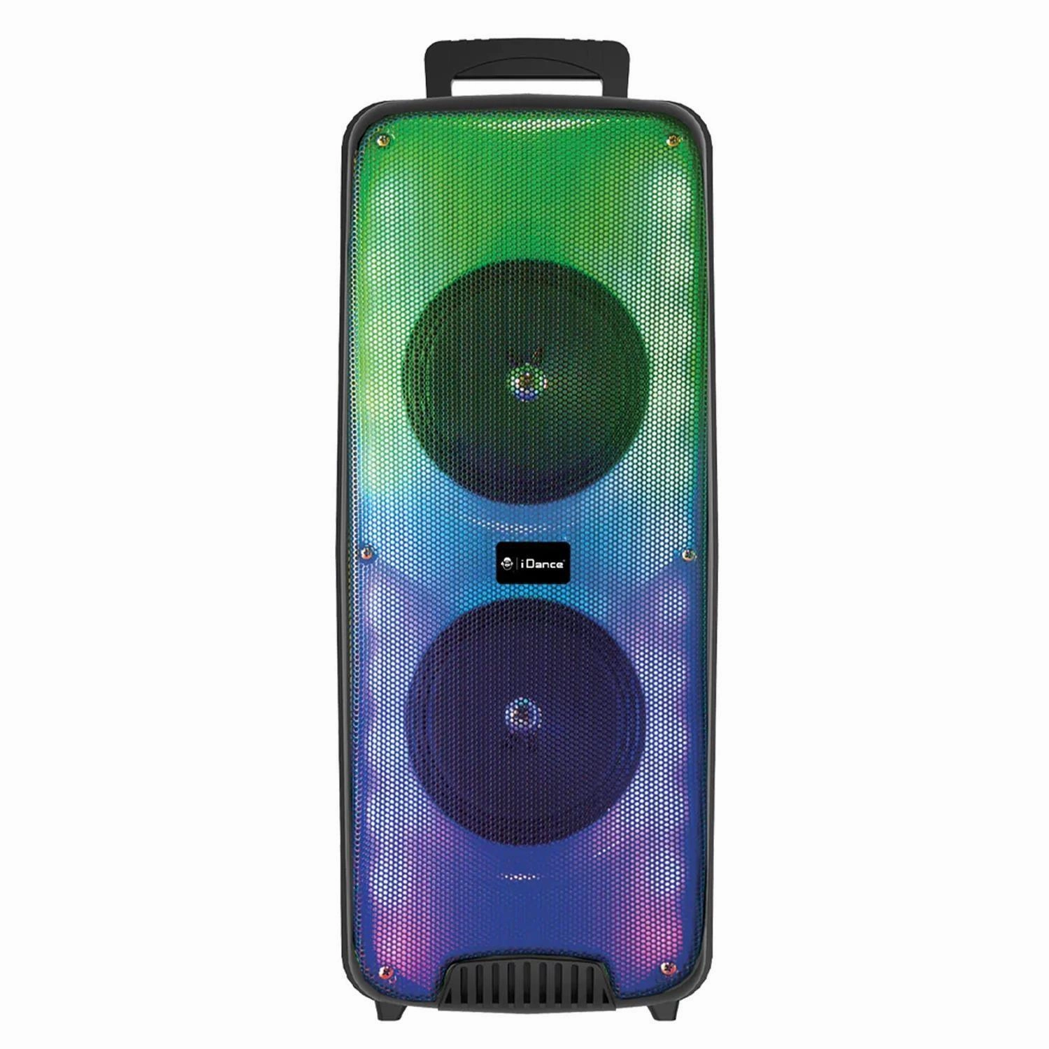 iDance Bluetooth Wireless Speaker with Disco Flame Lights   Voice Changer