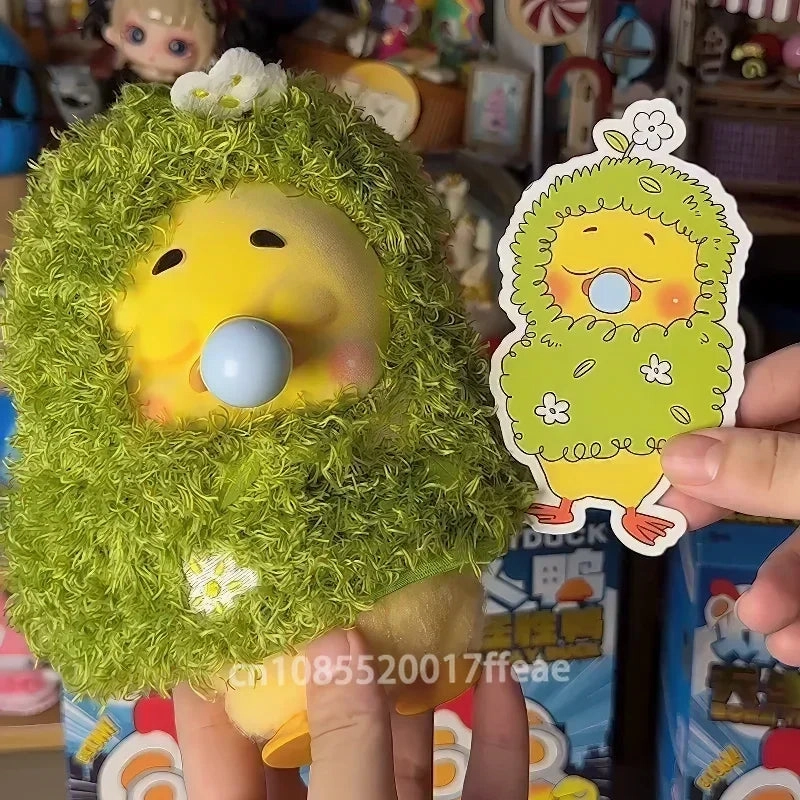 In Stock Upset Duck V3 Upsetduck Born This Way Duck Vinyl Blind Box Cute Toy Fluffy Anime Figure Surprise Mystery Box Gifts Toy