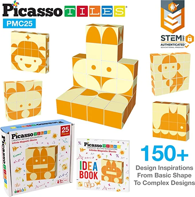 Infinite Magnetic Blocks 25 Pieces