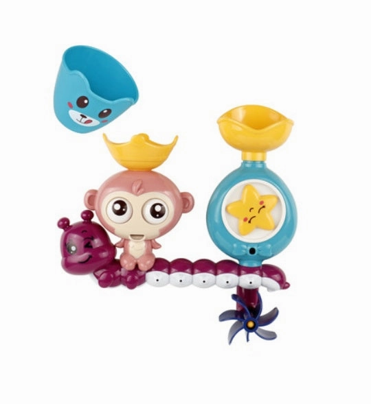 Interactive Bath Toy Duck Waterwheel – Fun & Learning