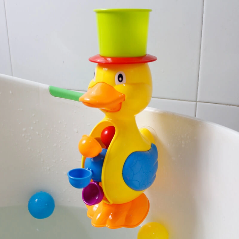 Interactive Bath Toy Duck Waterwheel – Fun & Learning