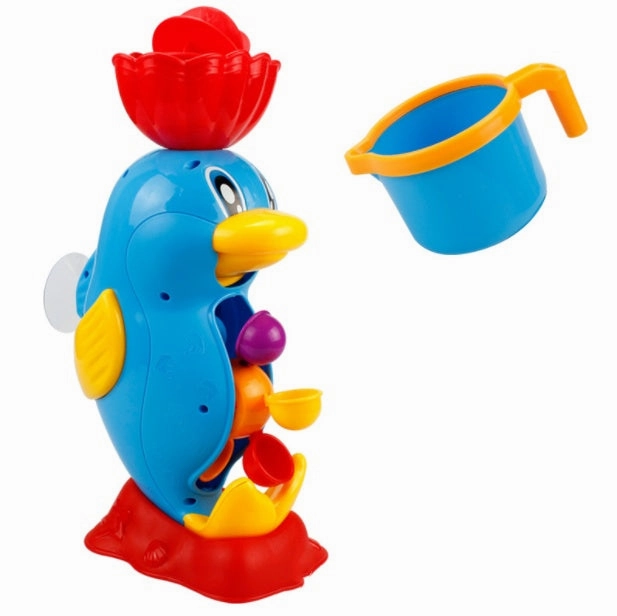 Interactive Bath Toy Duck Waterwheel – Fun & Learning