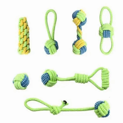 Interactive Cotton Rope Mini Dog Toy