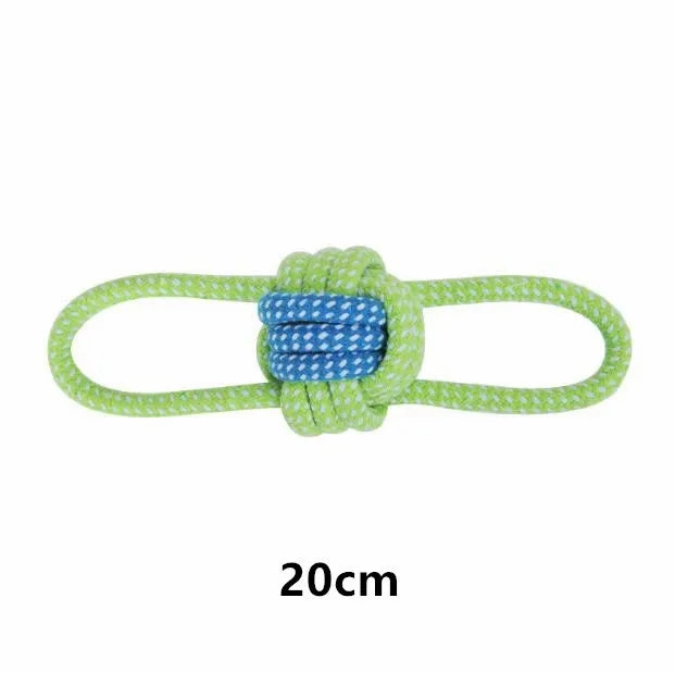 Interactive Cotton Rope Mini Dog Toy