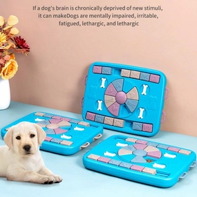 Interactive Food Puzzle Toy For Dogs - Enhance Intelligence And Problem-Solving Skills by Dog Hugs Cat