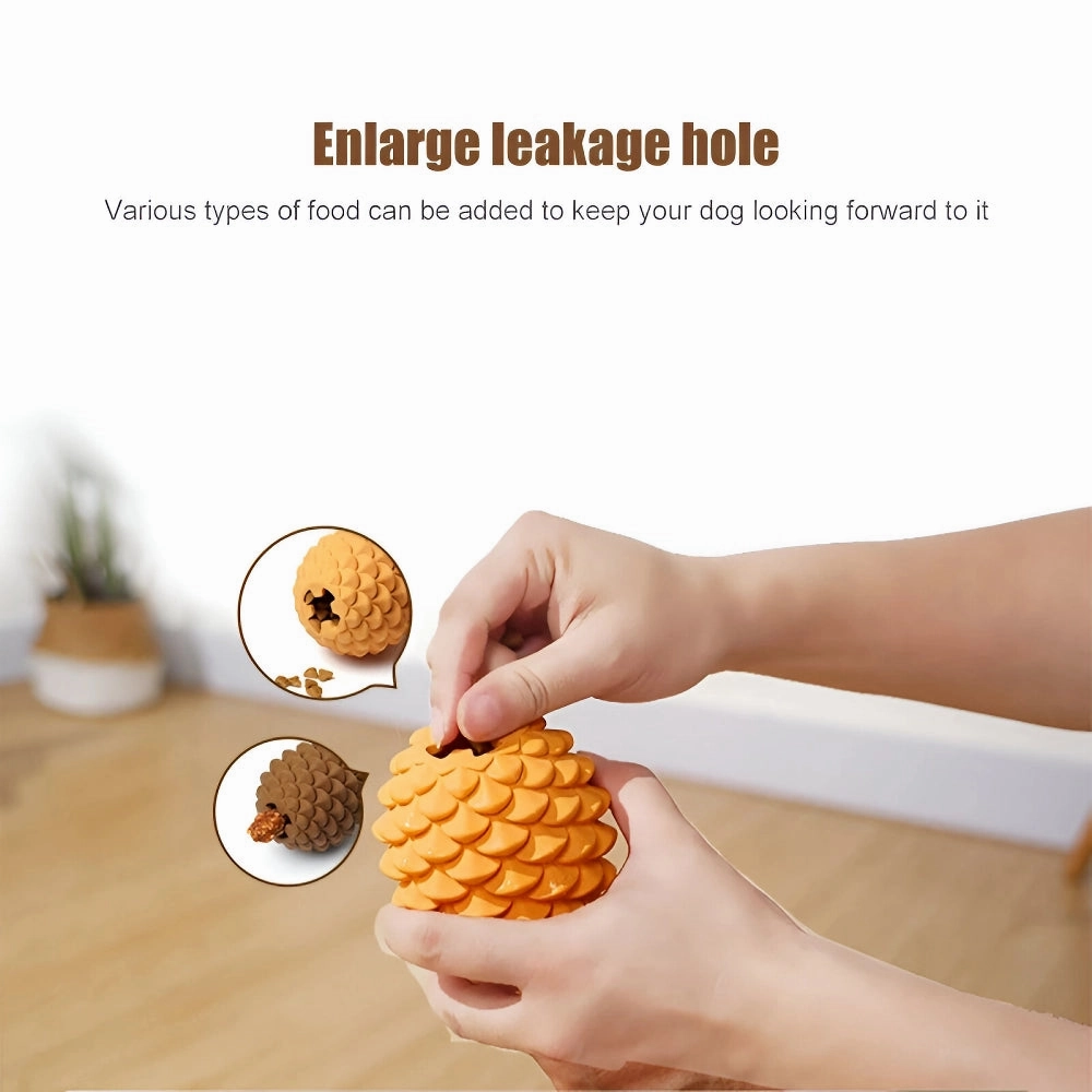 Interactive Pineapple Dog Chew Toy