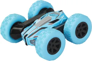 INT’L Flyer Wireless Remote Control Stunt Tumbler, Car Toys, 2.4GHz Wireless Remote Control, 360 ° Rotating Drift, with Music and Colorful Lights, The for Boys/Girls