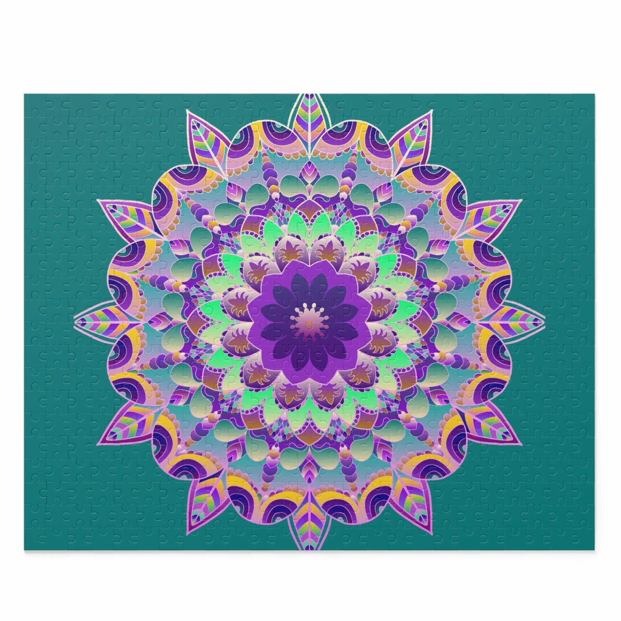 Intricate Mandala Puzzle - 252/500 Pieces