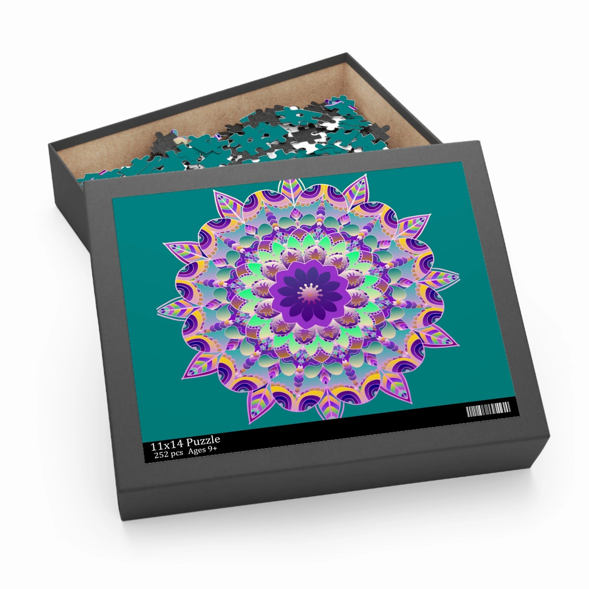 Intricate Mandala Puzzle - 252/500 Pieces