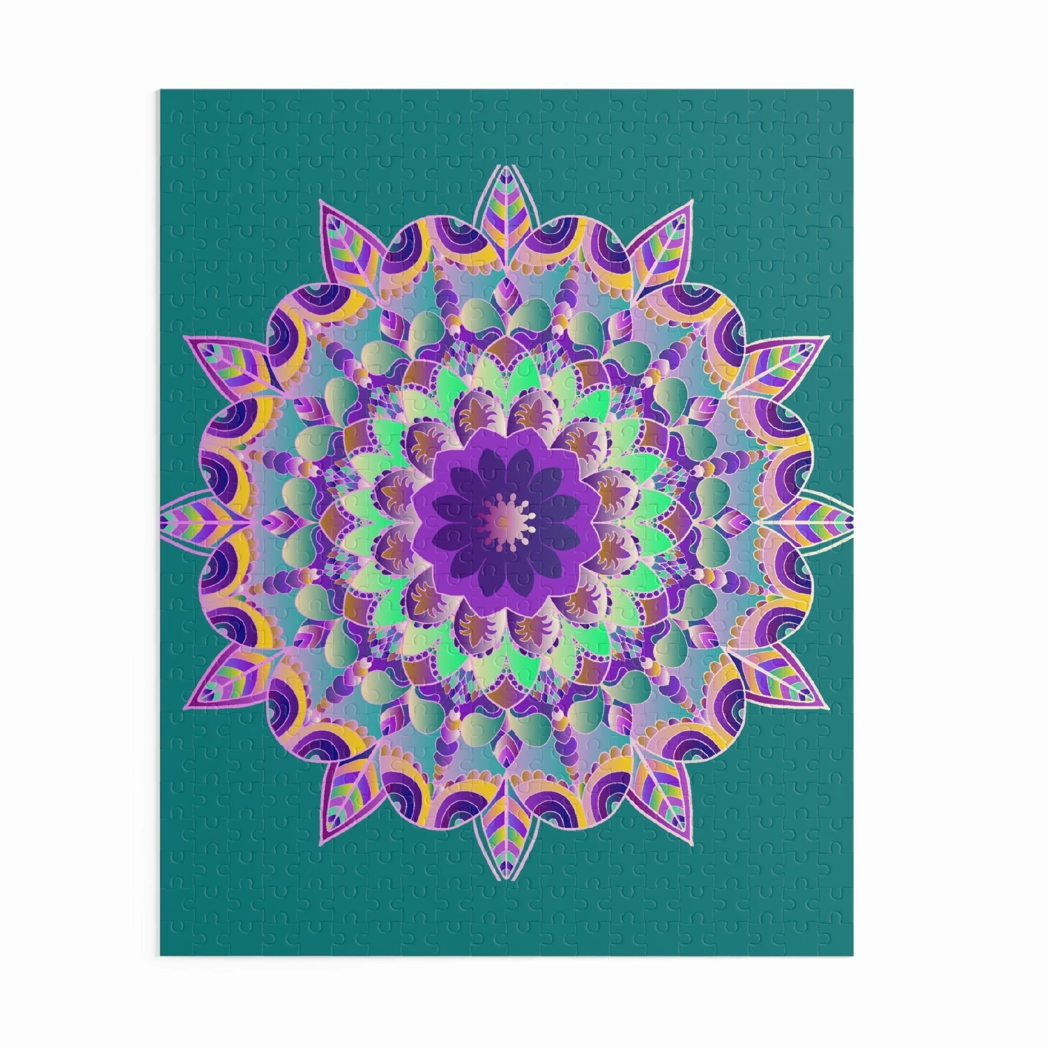 Intricate Mandala Puzzle - 252/500 Pieces