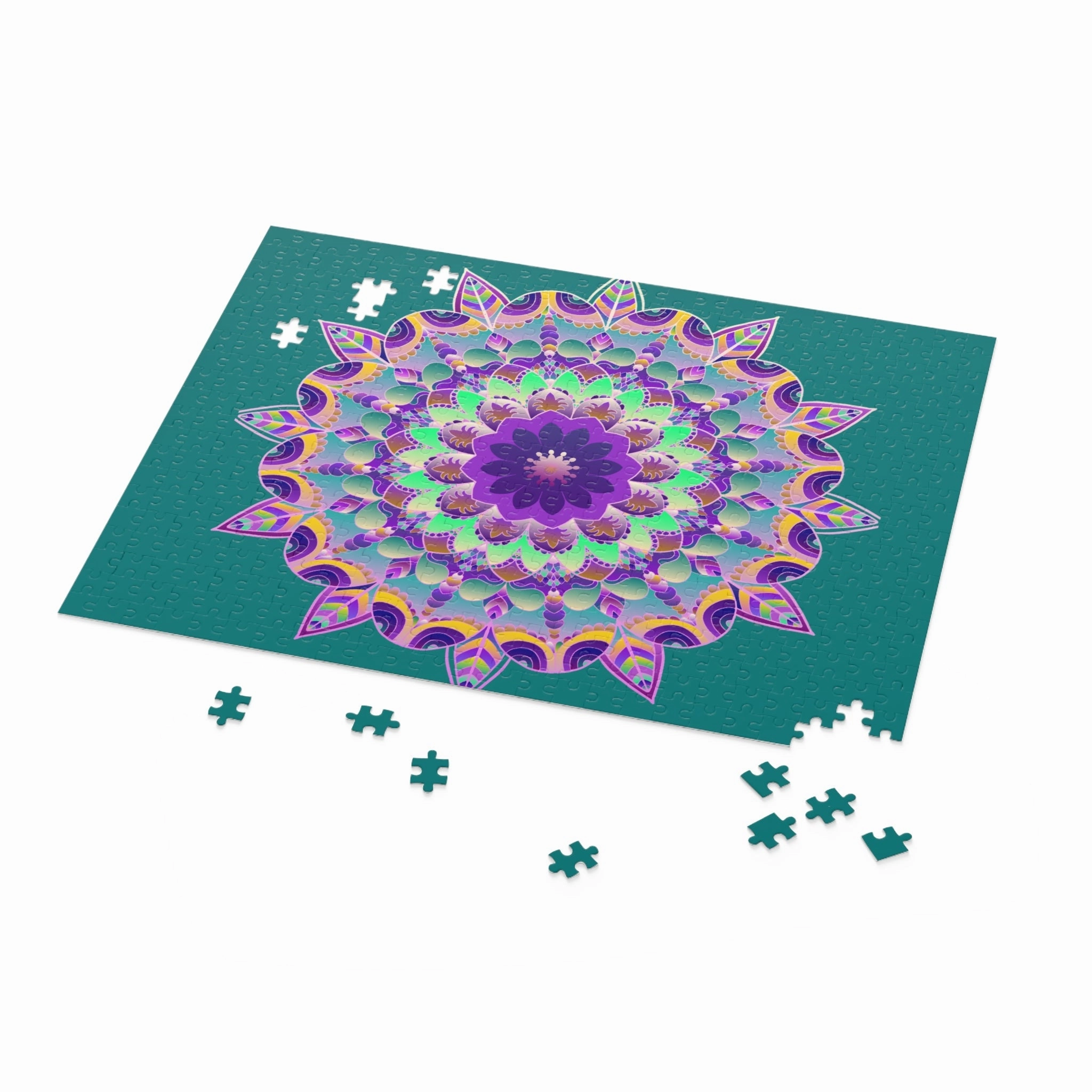 Intricate Mandala Puzzle - 252/500 Pieces