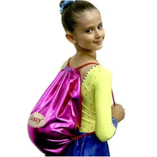 Jassy Rhythmic Gymnastics Ball Bag Holder - Color: Metallic Blue