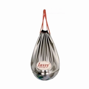 Jassy Rhythmic Gymnastics Ball Bag Holder - Color: Metallic Platinum