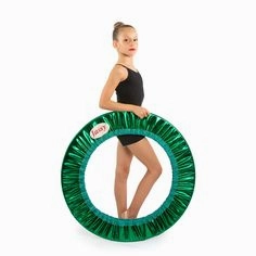 Jassy Rhythmic Gymnastics Hoop Holder Cover - Color: Metallic Gold