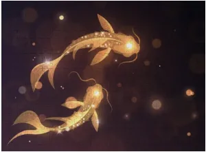 Jigsaw Puzzle 500 Pieces Glowing Golden Fish Sparkling Koi Puzzles for Adults Creative Gift Puzzles Funny Family Games Multiple Size