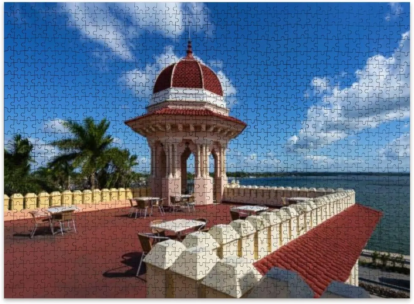 Jigsaw Puzzles 500 Pieces for Adult Valle Cienfuegos Cuba Puzzle Game for Family Wooden Puzzle Toy Educational Games Puzzles for Home Decor