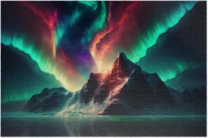Jigsaw Puzzles for Adults 500 Pieces,Fantasy Series,Northern Lights Puzzle, Entertainment Wooden Puzzles Toys Home Decor Fun Games Gift Toy for Teens Kids