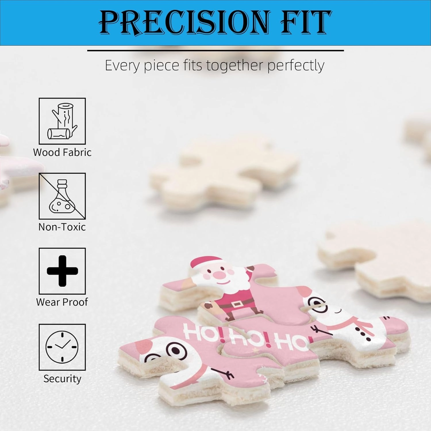 Jigsaw Puzzles 500 Piece Pink Goldfish Hard Puzzle - Fish Swimming Animals Wildlife Goldfish Wooden Puzzle - Adult Gift