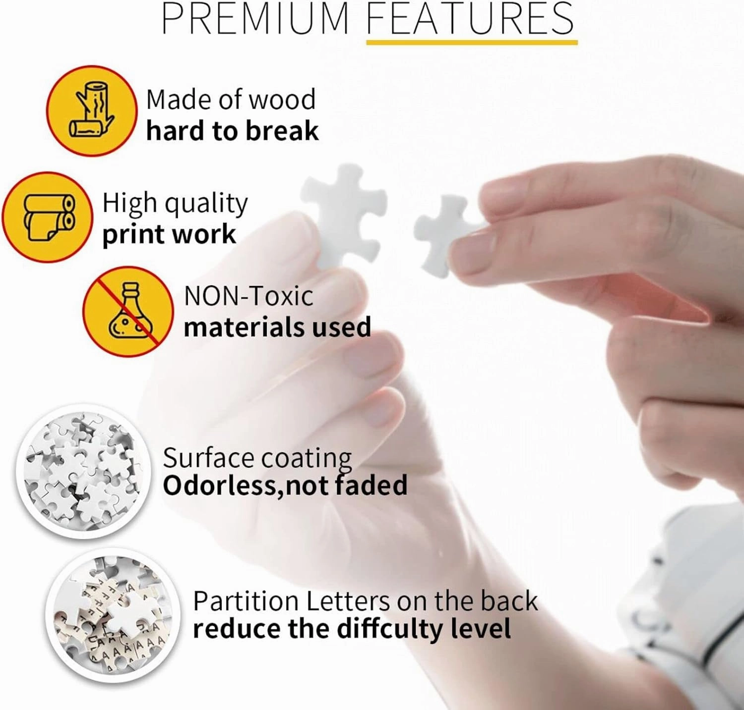 Jigsaw Puzzles 500 Pieces Puzzles for Adults, Fall Australian Shepherd Puzzle Animal Adult Toys, Unique Difficult and Challenge Large Puzzle Game Preschool Toys Best Gift for Dog Lover