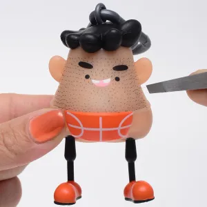 JumpJump Fun Hair Pulling Fidget Toys,Trichotillomania Pop Fidget Toys,Gag Novelty, Stress Relief Toy Hair Pulling,Anti Anxiety Venting Novelty Toys for Kids Classroom Birthday Party Favors
