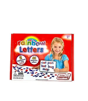 Junior Learning Rainbow Letters - Magnetic Lower Case