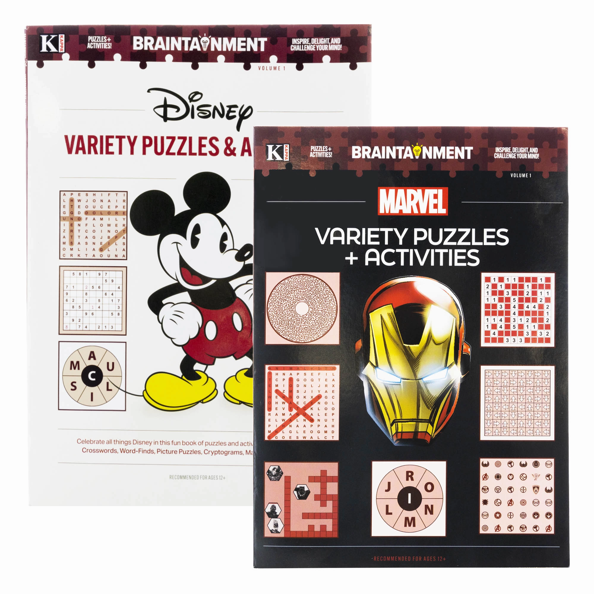 KAPPA Disney & Marvel Variety Puzzles & Activities