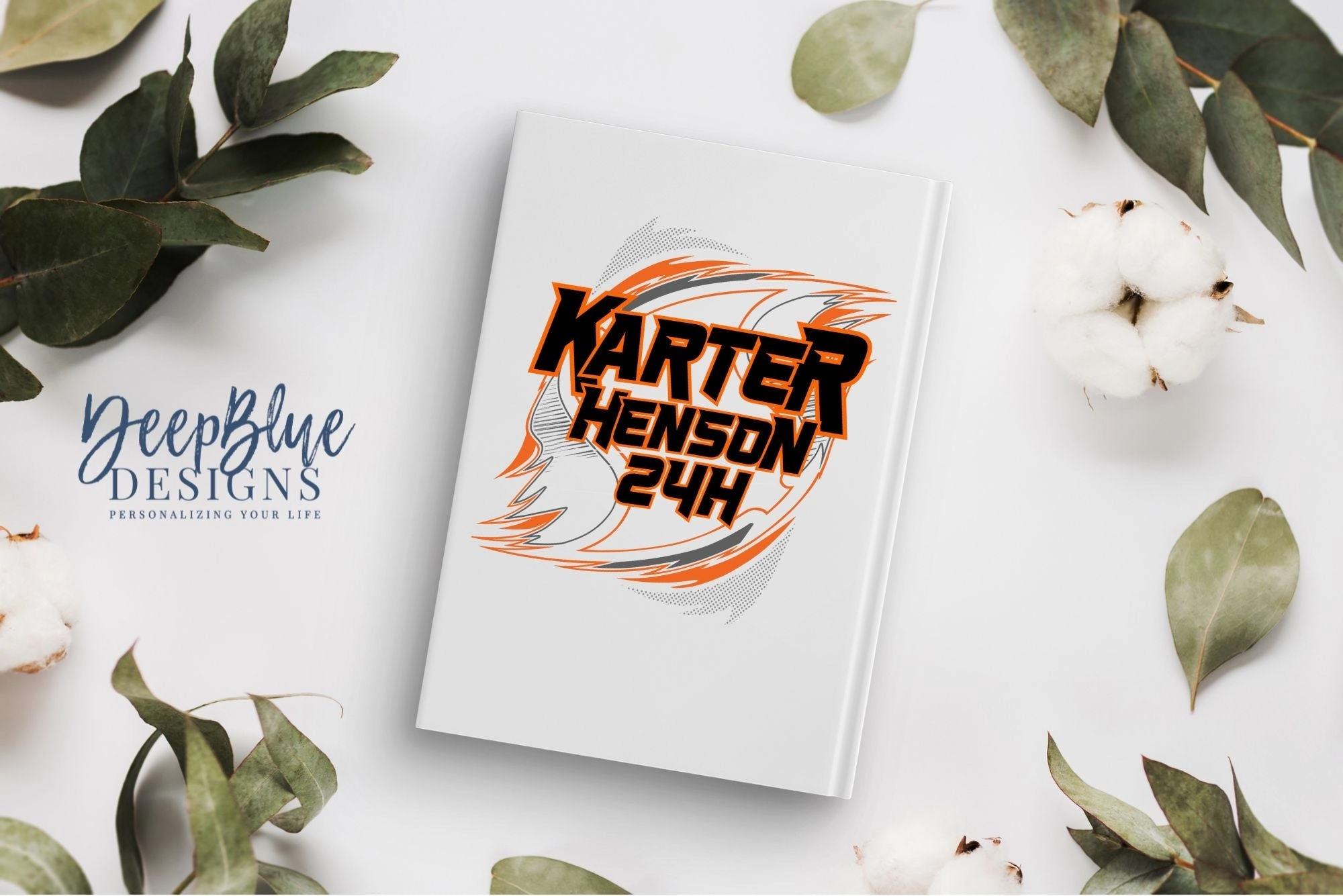 Karter Racing Car Notebook
