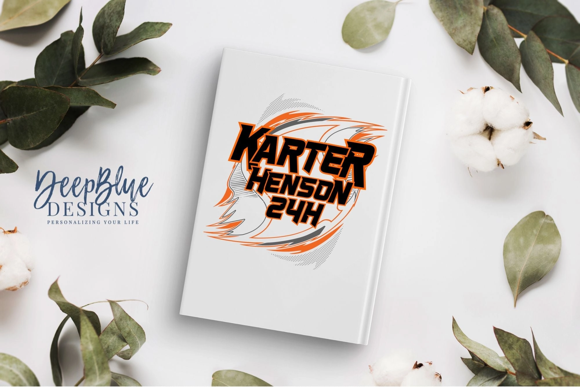 Karter Racing Car Notebook