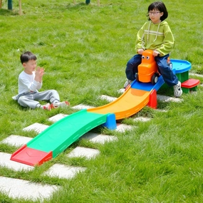 Kids Roller Coaster Ride on Toy for Toddlers, Indoor/Outdoor Playset Toddler Push Car Ride on Toys for Ages 2-8 Years Old