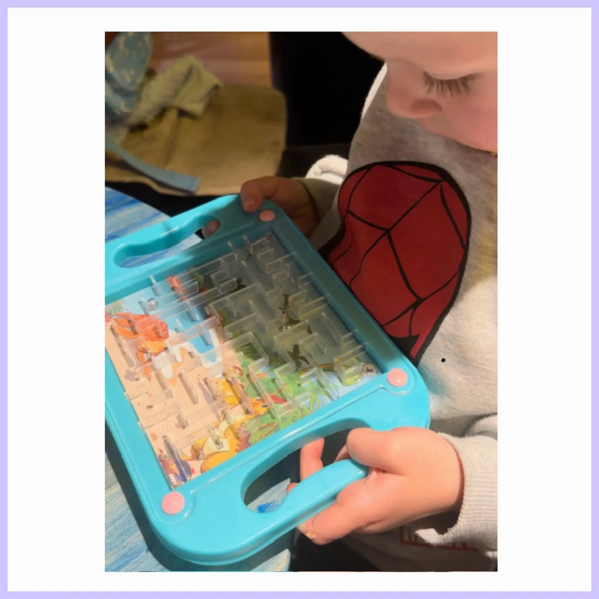 Kids Travel Game | Maze Balance Board
