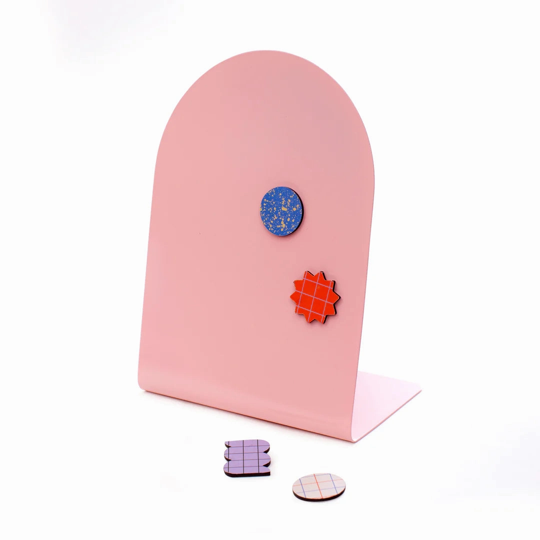 Kikkerland - Inkerie Pink Magnetic Memo Board