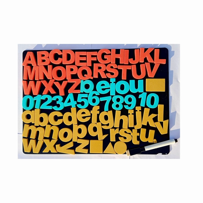 Kindersmart Combo (Magnetic Letters, Numbers, Shapes and Symbols with 3 in 1 Magnetic Board)
